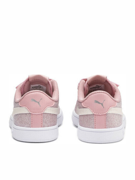 Smash Glitz Glam Παιδικά Sneakers με Σκρατς Ροζ