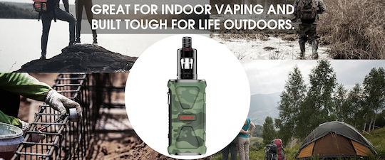 Innokin Adept Zlide Box Mod Kit 2ml με Ενσωματωμένη Μπαταρία 3000mAh Black