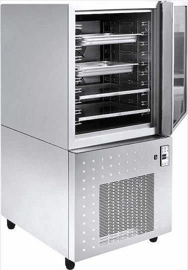 Niki Inox Blast-Kühler 80x94x174cm.
