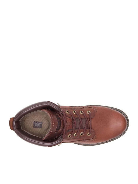 Baseplate Leather Boots Gingerbread