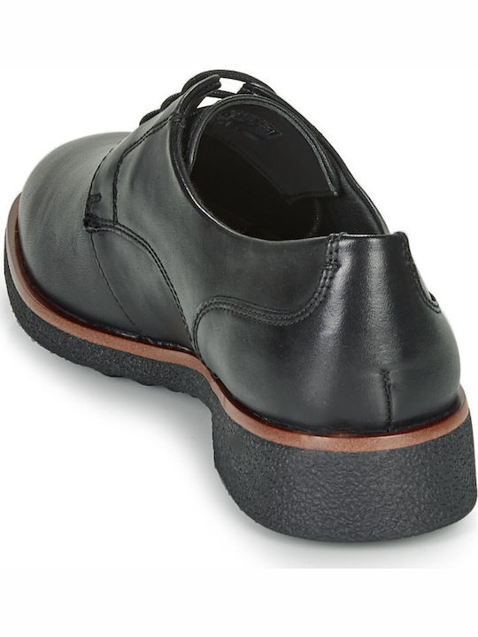 Griffin Lane Δερμάτινα Γυναικεία Oxfords σε Μαύρο Χρώμα
