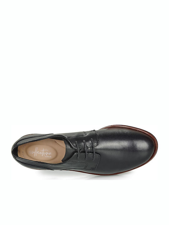 Griffin Lane Δερμάτινα Γυναικεία Oxfords σε Μαύρο Χρώμα