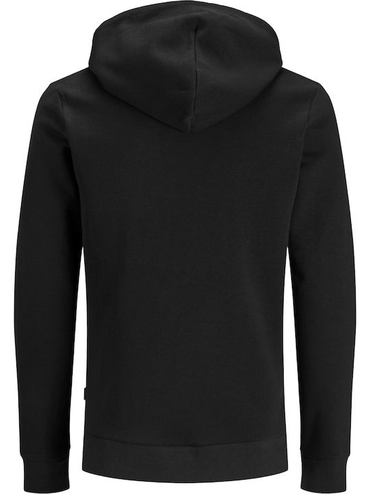 Sweatshirt with Hood Black/White letters
