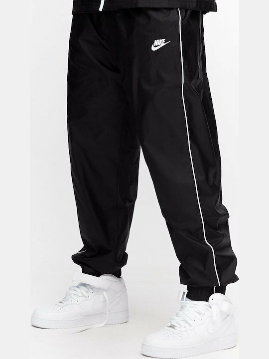 Sportswear Σετ Φόρμας με Λάστιχο Μαύρο