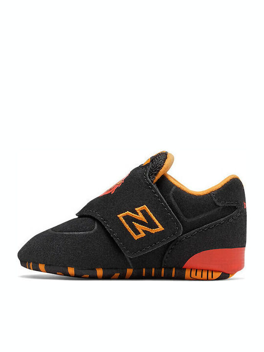 New Balance Βρεφικά Sneakers Αγκαλιάς Μαύρα New Balance Βρεφικά Sneakers Αγκαλιάς Μαύρα