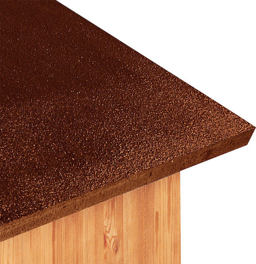Ferplast Domus Dog House Wooden Outdoor Brown 73x85x67.5cm