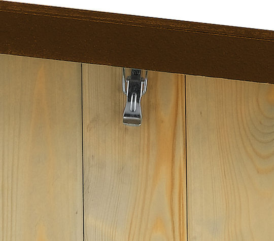 Ferplast Baita Dog House Wooden Outdoor Brown 122x79x78cm