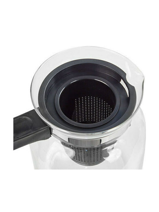 Excellent Houseware Glas-Teekanne Mit Filter Transparente 1500ml