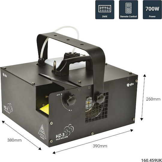QTX Sound HZ-3 Μηχανή Καπνού 700W