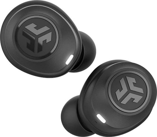Jlab JBuds Air Bluetooth Handsfree Earphones with Sweat Resistance and Charging Case Black