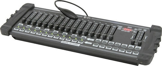 QTX Sound DM-X16 DMX Controller Lichtkonsole mit 192 Steuerkanälen 154.093UK