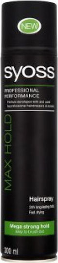 Syoss Max Hold Лак за Много Силно Задържане 300ml