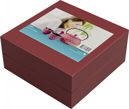 Bredemeijer Teeset mit Mante Männchen Gold Pink 600ml 3 Stück