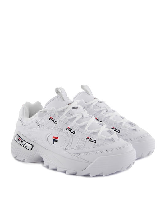 D-Formation Γυναικεία Chunky Sneakers White / Navy