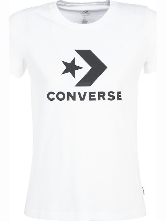 Star Chevron Γυναικείο T-shirt Λευκό