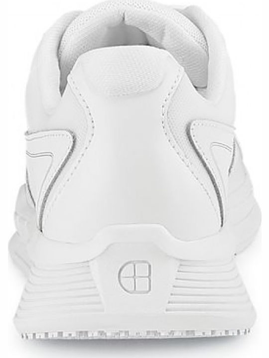 Shoes For Crews Condor Waterproof Scăzut de Lucru White OB cu Certificare SRC