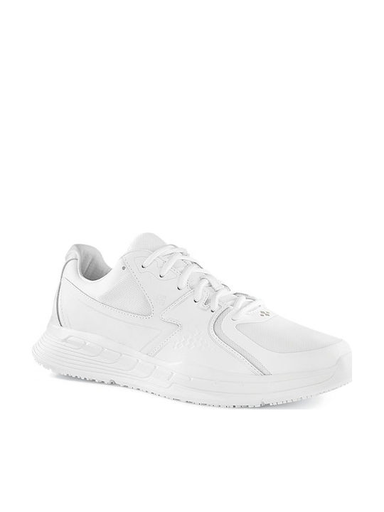 Shoes For Crews Condor Waterproof Scăzut de Lucru White OB cu Certificare SRC
