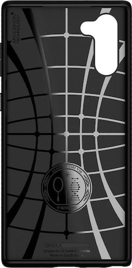 Spigen Liquid Air Back Cover Σιλικόνης Μαύρο (Galaxy Note 10)