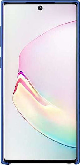 Samsung Задна корица Силикон Син (Galaxy Note 10)