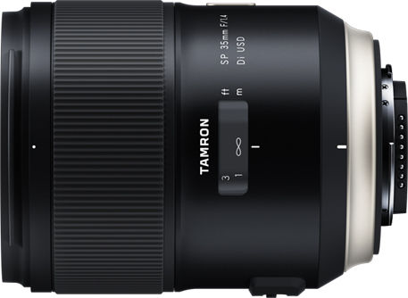 Tamron Full Frame Camera Lens SP 35mm f/1.4 Di USD Wide Angle for Canon EF Mount Black