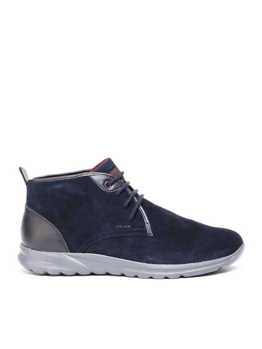 Geox U Damian C Casual Boots Navy Blue U940HC022BCC4002