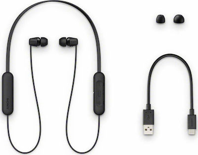 Sony WI-C200 In-Ear Bluetooth-Freisprecheinrichtung Kopfhörer Schwarz