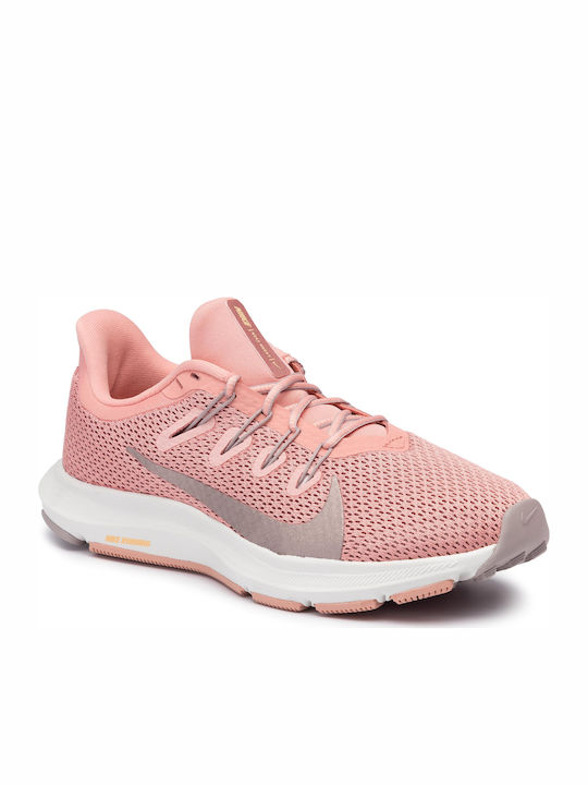 Nike Quest 2 Γυναικεία Αθλητικά Παπούτσια Running Ροζ