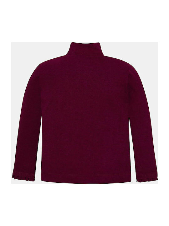 Mayoral Children's Blouse Long Sleeve Burgundy