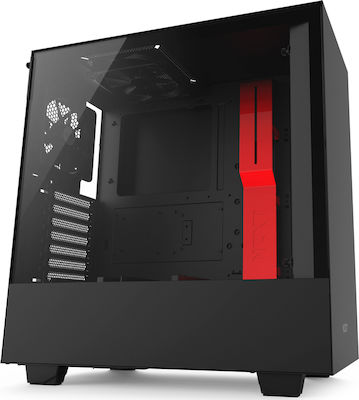 NZXT H500 Red