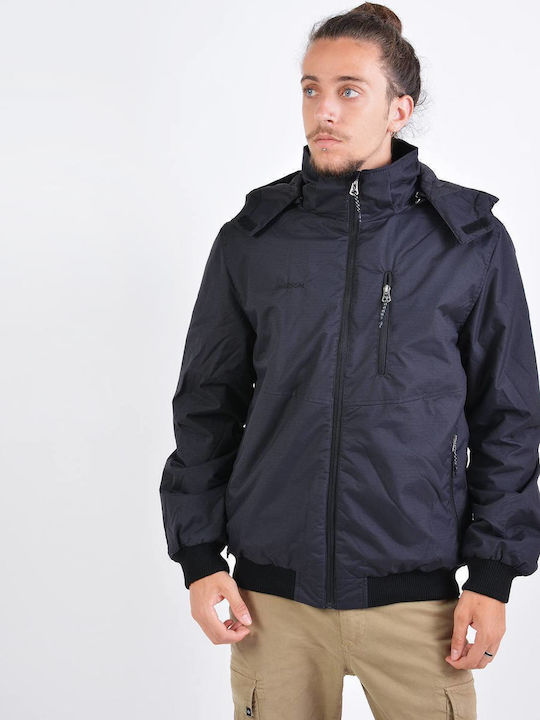 Winter Jacke Bomber Schwarz