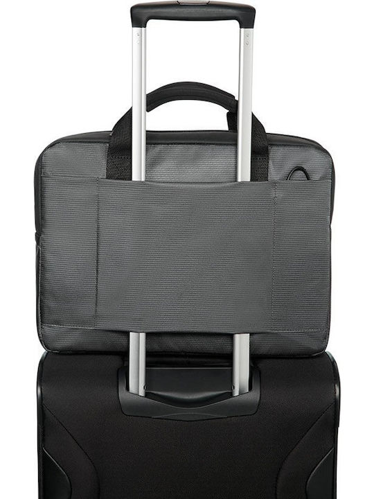 Samsonite Qibyte Τσάντα Ώμου / Χειρός για Laptop 14" σε Γκρι χρώμα