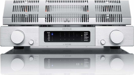 Octave V 80 SE Λαμπάτος Ολοκληρωμένος Ενισχυτής Hi-Fi Stereo 150W/4Ω Ασημί
