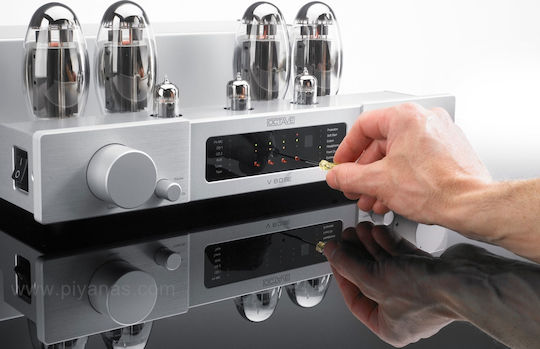 Octave V 80 SE Λαμπάτος Ολοκληρωμένος Ενισχυτής Hi-Fi Stereo 150W/4Ω Ασημί
