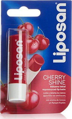 Liposan Fruity Shine Lip Balm SPF10 Cherry 4.8gr