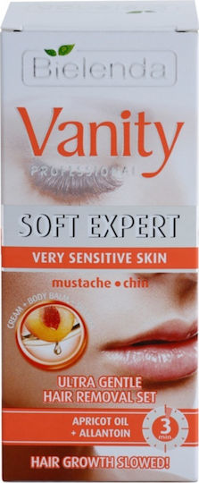 Bielenda Vanity Soft Expert Κιτ Αποτρίχωσης για Πρόσωπο 15ml