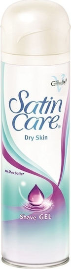 Gillette Satin Care Trocken Haut Rasiergel 200ml