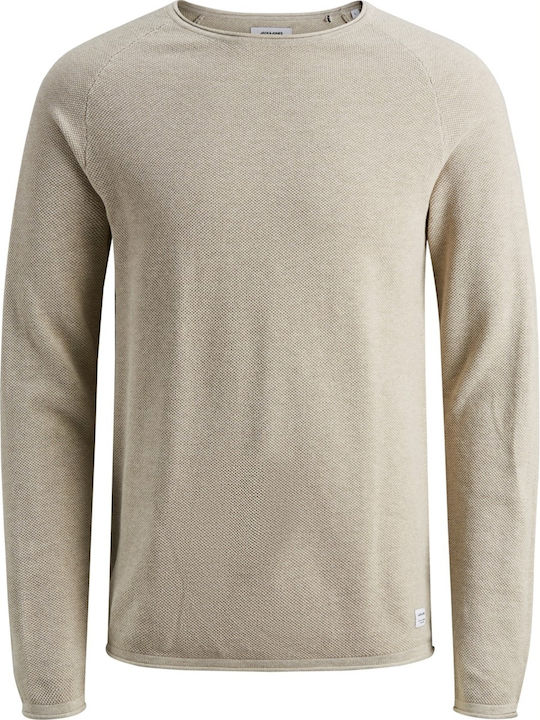 Jack & Jones Long Sleeve Sweater Oatmeal