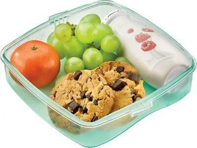 Maped Origin Kids Lunch Plastic Box 0.520lt Turquoise L17xW15.3xH5.5cm