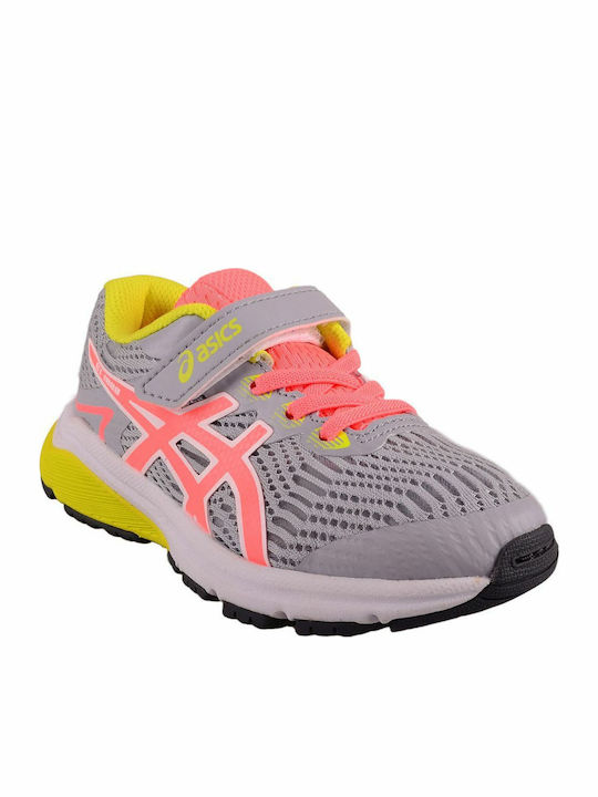 GT-1000 8 PS Αθλητικά Παιδικά Παπούτσια Running με Σκρατς Γκρι