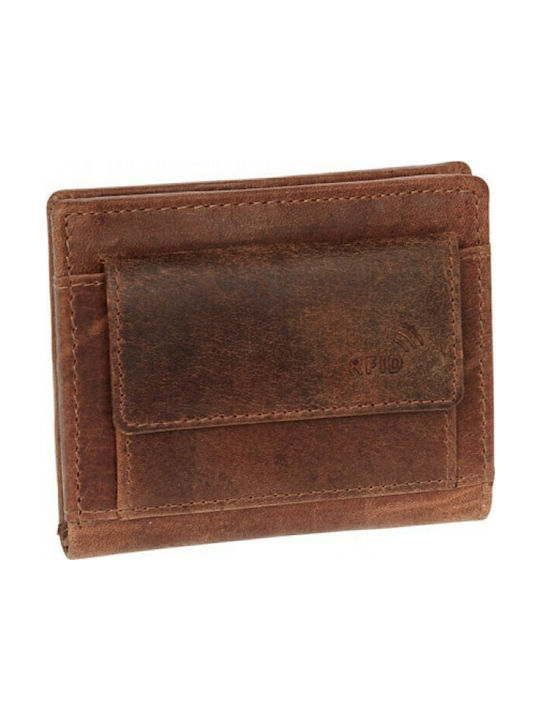 Lavor 1-3303 Men's Leather Wallet with RFID Brown