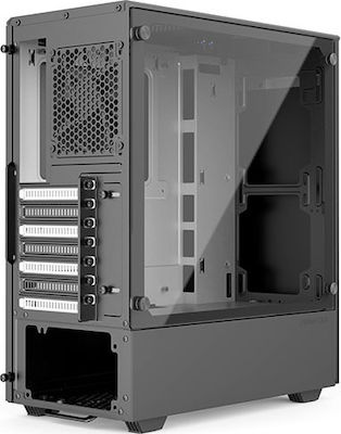 Phanteks Eclipse P300 Tempered Glass Midi Tower Компютърна кутия със странично прозорче Special Edition White