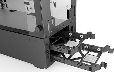 Phanteks Eclipse P300 Tempered Glass Midi Tower Компютърна кутия със странично прозорче Special Edition White