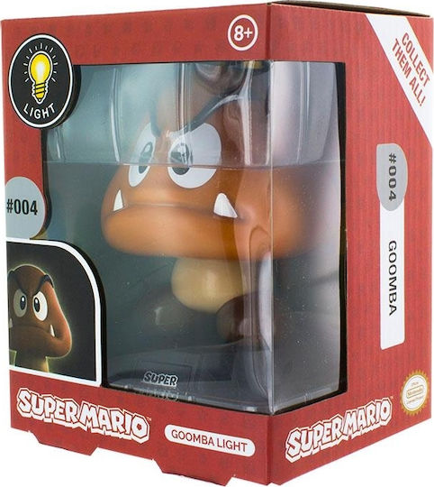 Paladone Kinder Dekorative Lampe Super Mario Goomba Braun 7εκ.