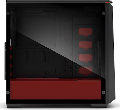Phanteks Eclipse P400 Tempered Glass Special Edition Red
