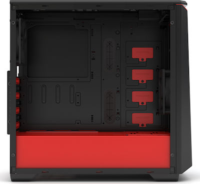 Phanteks Eclipse P400 Tempered Glass Special Edition Red