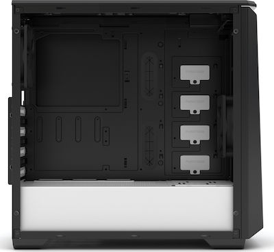 Phanteks Eclipse P400 Tempered Glass Gaming Midi Tower Computer Case with Window Panel and RGB Lighting White