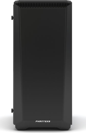 Phanteks Eclipse P400 Tempered Glass Gaming Midi Tower Κουτί Υπολογιστή με Πλαϊνό Παράθυρο και RGB Φωτισμό Μαύρο