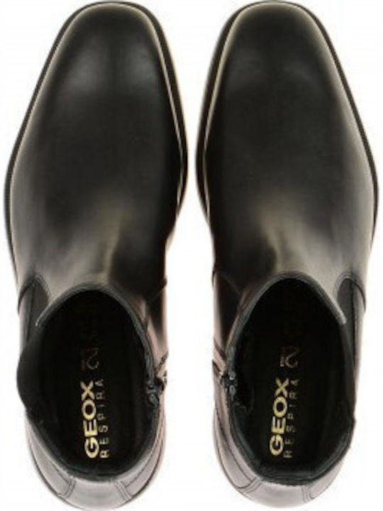 Respira Brayden ABX Leather Chelsea Black Men's Boots