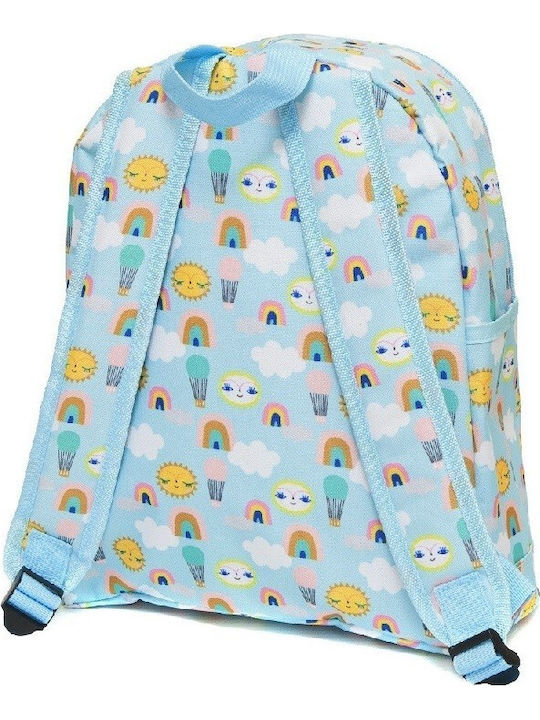 Petit Monkey Hot Air Balloons Πλάτης Γαλάζια
