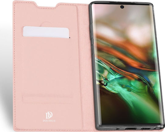 Dux Ducis Skin Pro Buchen Sie Synthetisches Leder Rose Gold (Galaxy Note 10)